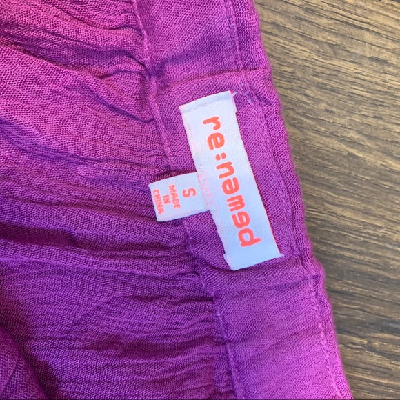 Renamed Apparel NWOT One Shoulder Blouse - Picture 4 of 5